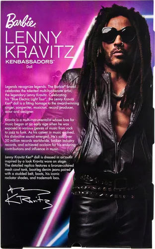 Vista 7 de Barbie Muñeca Kenbassadors Lenny Kravitz de la firma