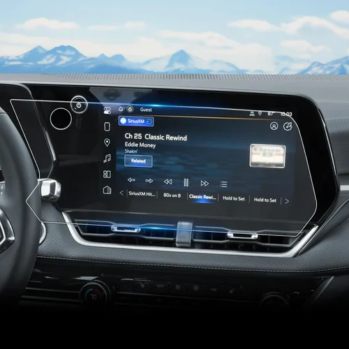 Vista 21 de Protector de pantalla táctil para GMC Acadia de vidrio templado brillante 2024, 2025, 2026, 15 pulgadas, accesorios Acadia (Elevation/AT4/Denali)