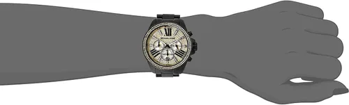 Vista 2 de Michael Kors MK5961Wren de la mujer Black Watch