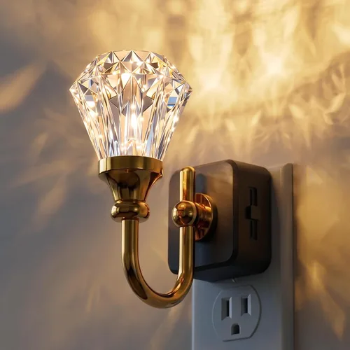 Vista 11 de L LOHAS LED Luz nocturna, luces nocturnas decorativas que se enchufan a la pared