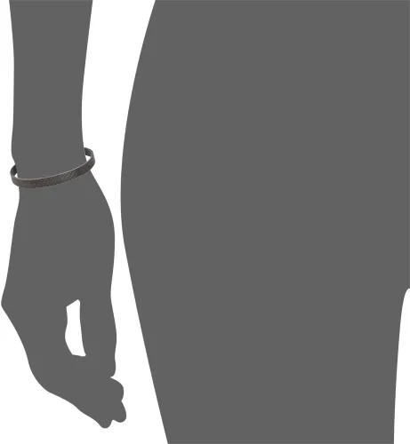 Vista 4 de Geoffrey Beene Pulsera de malla de acero inoxidable para hombre