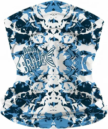 Vista 17 de Polaina de cuello con protección solar UPF 50, 13 en 1, multifuncional, para senderismo, pesca, ciclismo
