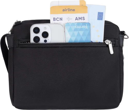 Vista 13 de Travelon - Bolso bandolera Heritage antirrobo, pequeño Negro
