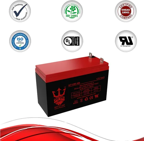 Vista 8 de Batería de repuesto compatible con tuerca y perno de 12V 9Ah para el generador Generac XP8000E