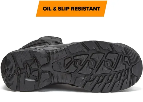 Vista 5 de MAGNUM Stealth Force - Botas tácticas negras impermeables de 6 pulgadas, botas militares de cuero para hombre