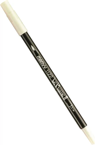 Vista 93 de Uchida 1122-C-3 Marvy Extra Fine Tip Le Plume II Rotulador de doble punta, azul
