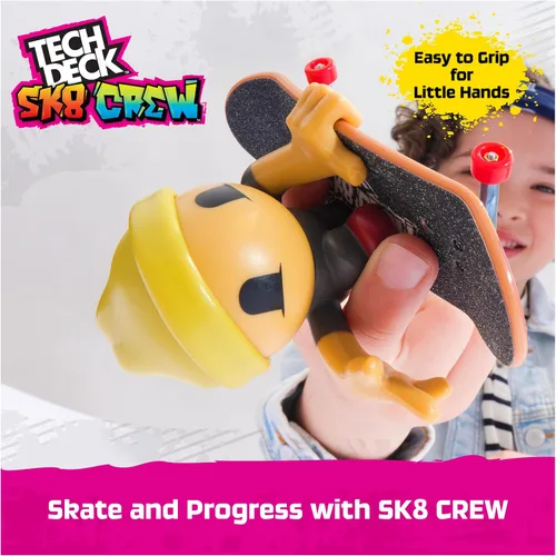Vista 10 de TECH DECK SK8 Crew Fun Box - Juego de parque de patinaje transformable
