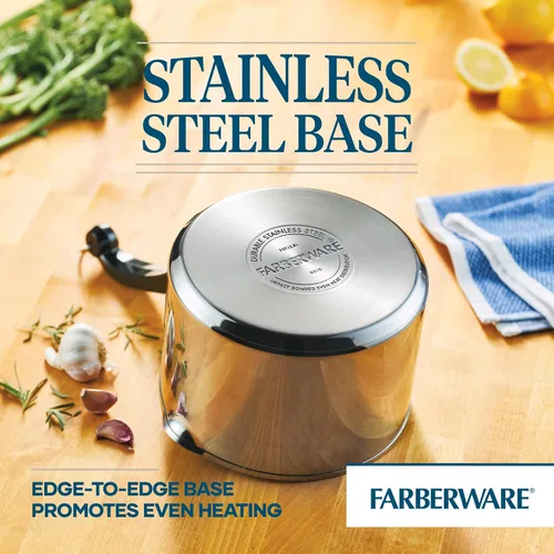 Vista 74 de Farberware Olla clásica de vapor hecha en acero inoxidable, 3 qt.