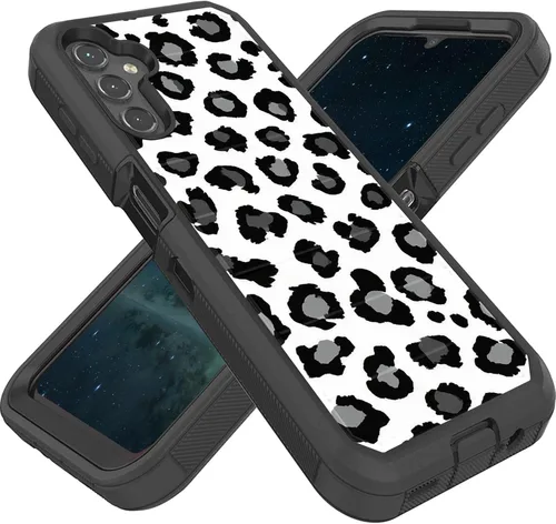 Vista 65 de Diseñada para Galaxy A17 5G de 6.7 pulgadas, resistente, resistente y duradera, a prueba de golpes, híbrida de doble capa, funda protectora de doble
