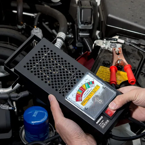 Vista 5 de NEIKO - Probador de batería de automóvil 40510A, comprobador de carga automotriz de 100 amperios, 6 y 12 voltios, analizador CCA