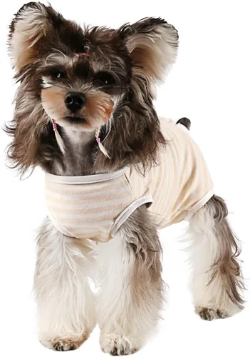 Vista 8 de Etdane Pañales para perros, bragas sanitarias, camisas de período fisiológico, trajes de recuperación quirúrgica para perros machos y hembras