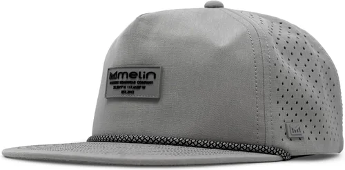 Vista 21 de melin Coronado Brick Hydro Rope Gorra, Gorras de Béisbol Resistentes al Agua para Hombres y Mujeres, Gorra para Golf, Correr o Entrenar Negro