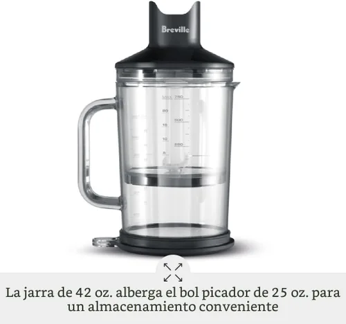 Vista 5 de Breville Licuadora de inmersión con control BSB510XL