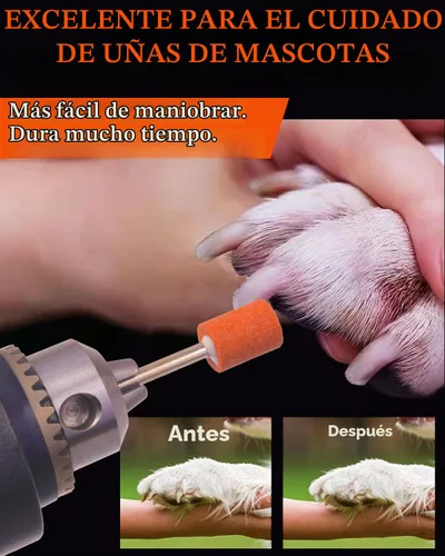 Vista 3 de Juego de piedras de molienda, paquete de 60 brocas rotativas