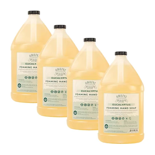 Vista 9 de Adams Jabón Hecho a Mano Jabón Líquido Espumoso 1 Gal - Especias de Canela
