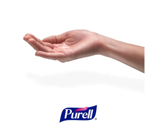 Vista 3 de Purell Advanced 3691-12 - Gel refrescante certificado verde, sin fragancia, botella de bomba de 12 onzas líquidas (paquete de 12)