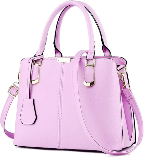 Vista 8 de Bolso de mano para mujer, bolso de mano con asa superior, bolso de hombro Beige