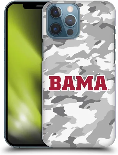 Vista 11 de Head Case Designs Funda rígida con licencia oficial de la Universidad de Alabama UA Bama compatible con Apple iPhone 13 Pro Max