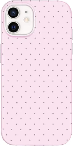 Vista 187 de Hython Funda para iPhone Air, diseño estético de lunares lindos, funda simple de 6.5 pulgadas, delgada, antiarañazos, parachoques de TPU suave, a