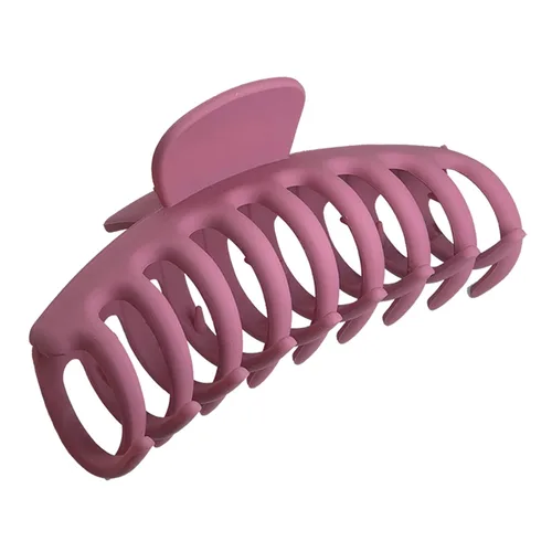 Vista 8 de OWIIZI Pinza para el cabello, 4.3 pulgadas, mate, grande, antideslizante, para cola de caballo, pinza de sujeción fuerte, pinzas de plátano