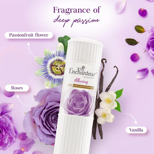 Vista 2 de Enchanteur Fragancia de talco perfumado seductor en polvo, 3.53 oz