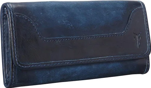 Vista 3 de Frye Women's Melissa Wallet, Stylish Design with Holder & Slots, Compact for Purse
