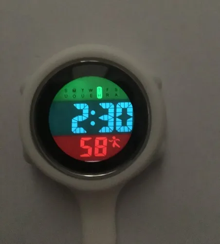 Vista 2 de Reloj de la enfermera del reloj del FOB de la función multi de las mujeres