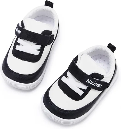 Vista 3 de BMCiTYBM Zapatos de bebé niño niña bebé zapatillas de invierno cálido antideslizante primeros caminantes 6-24 meses