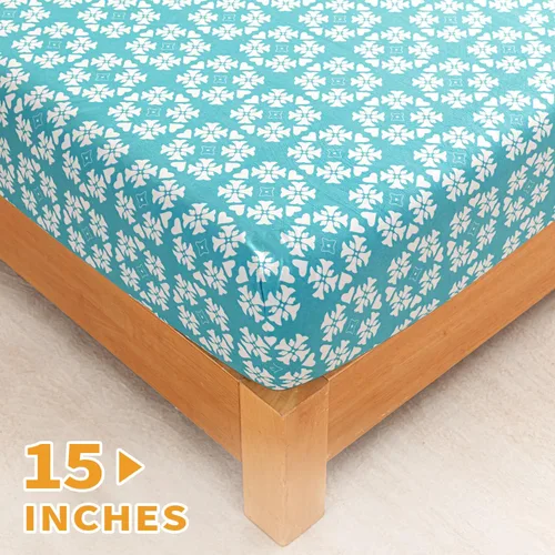 Vista 3 de Marquess Juego de sábanas de franela estampadas tamaño matrimonial, juego de ropa de cama de franela cepillada de microfibra con bolsillo profundo