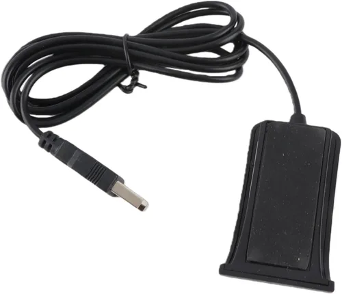 Vista 6 de Lector de huellas dactilares USB de escritorio para 10 o más, escáner biométrico de huellas dactilares con llave de seguridad con capacidad de 10