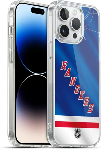 Vista 50 de Head Case Designs Funda de gel suave con licencia oficial de la NHL Camouflage New York Rangers compatible con Apple iPhone 7 Plus/iPhone 8 Plus