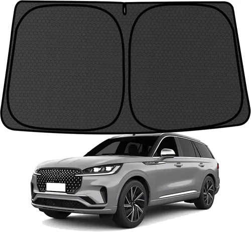Vista 62 de CX-3 - Parasol para parabrisas para Mazda CX-3 2013-2025 bloquea los rayos UV, visera plegable 1:1, personalizable, gruesa, resistente al desgaste