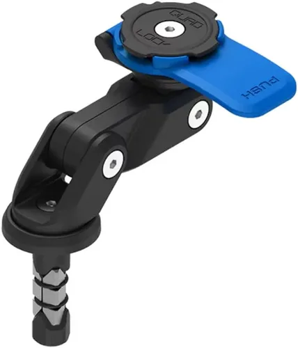 Vista 10 de Quad Lock Soporte de teléfono para manillar de motocicleta para iPhone, Galaxy Pixel y adaptadores universales