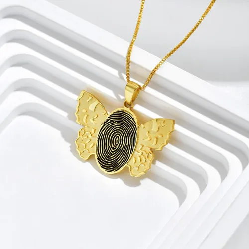 Vista 5 de Collar personalizado con dije de mensaje de escritura a mano, grabado personalizado, collar conmemorativo para mujer, joyería conmemorativa, regalo