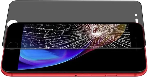 Vista 6 de Protector de pantalla de vidrio templado para iPhone 7 Plus / 8 Plus, 2 unidades, antiespía, antihuellas, ultrafino, antiarañazos, dureza 9H