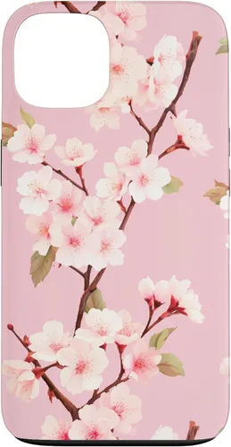 Vista 7 de Japanese Cherry Blossom Floral Flower Pattern Pastel Pink Case for iPhone 17