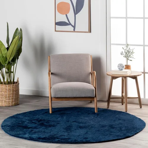 Vista 14 de nuLOOM Alfombra de Área Cuadrada de 6 pies Cozy Plush SuperiorWash, Lavable a Máquina, Antideslizante, Alfombra Shag Suave y Esponjosa para Sala