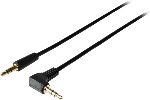 Vista 2 de TRIPP LITE P312-001-RA - Cable de audio mini estéreo de 1 pie de 0.138 in con un enchufe de ángulo recto, color negro