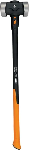 Vista 11 de Fiskars IsoCore - Martillo de trineo de 4 libras para demolición y clavado con reducción de impacto, 14 pulgadas