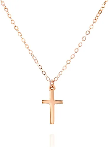 Vista 19 de Collar de cruz de oro para mujer, collares con colgante de cruz minimalista, longitud de 16 a 18 pulgadas, joyería cristiana hecha a mano, regalo