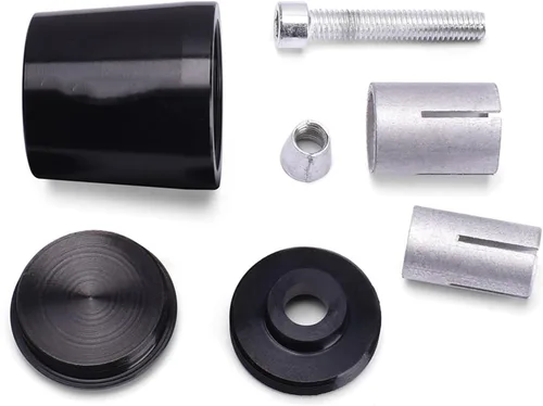 Vista 4 de Motocicleta para Suzuki GIXXER150 155SF 2021 GIXXER SF250 SF 250 7/8 pulgadas 0.866 in extremos de manillar de motocicleta CNC Aluminio Manija Bar