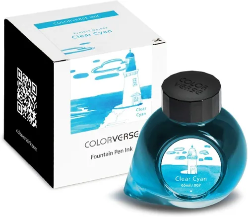 Vista 12 de Coloverse Project Ink No.002 - Tinta para pluma estilográfica (2.2 fl oz), color verde azulado