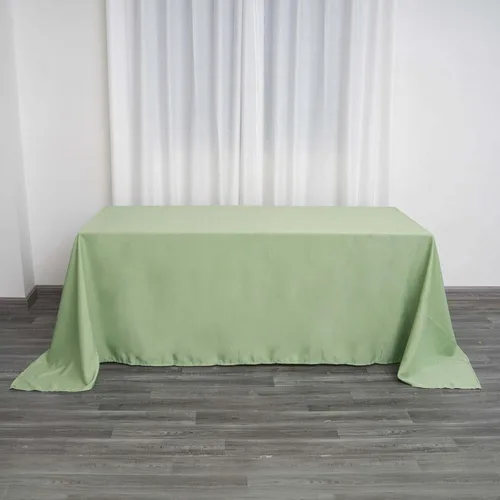 Vista 66 de Efavormart - Mantel redondo de poliéster de 108 pulgadas, 108 pulgadas, para bodas, fiestas, banquetes, restaurantes, color verde manzana