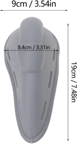 Vista 5 de Copa de protección para la circuncisión de silicona transpirable para hombres, cubierta de prepucio, forma estéreo, reduce la fricción de la piel