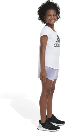 Vista 6 de adidas Pantalones cortos grandes Aeroready Ombré para niña