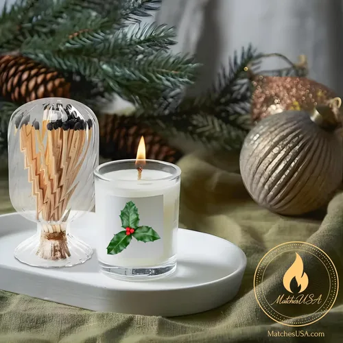 Vista 3 de Incluye cerillas. Helice Spiral Glass Match Cloche Tarro decorativo en espiral para exhibición de velas