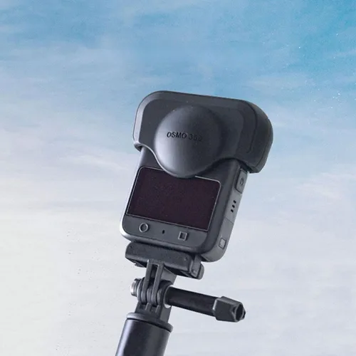 Vista 2 de Funda de silicona para DJI OSMO 360, funda protectora para lente de cámara, resistente a los arañazos, protector de lente anticaída, compatible