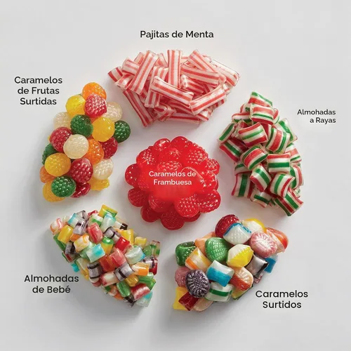 Vista 8 de The Swiss Colony - Lata de dulces navideños tradicionales, 1 libra, 14 onzas, peso neto.