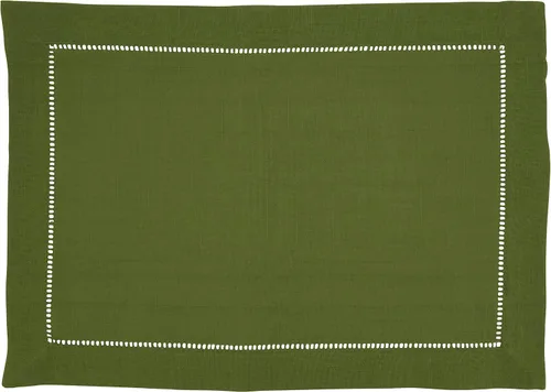 Vista 78 de SARO LIFESTYLE Servilleta de cóctel con borde cosido (juego de 12), negro, 6"x6