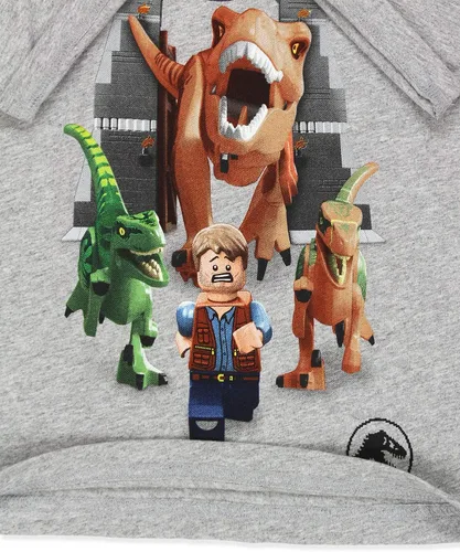 Vista 5 de LEGO Jurassic World - Camiseta de manga corta para niño